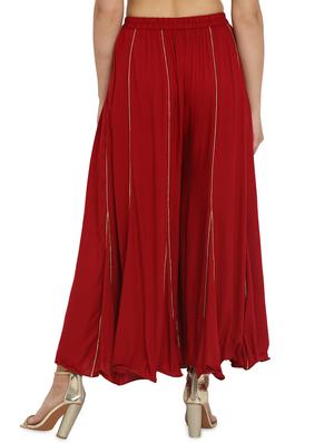 red stripe palazzo - 18198851 - Standard Image - 3