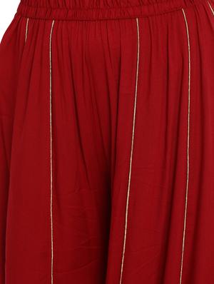 red stripe palazzo - 18198851 - Standard Image - 5