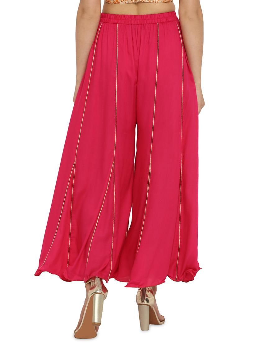 pink stripe palazzo - 18198852 - Zoom Image - 3