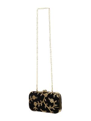 black velvet box clutch - 18199424 - Standard Image - 4