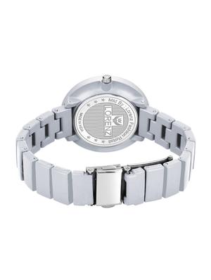 lorenz luxury finish silver analogue watch for women & girls | as-105a - 18201975 - Standard Image - 3