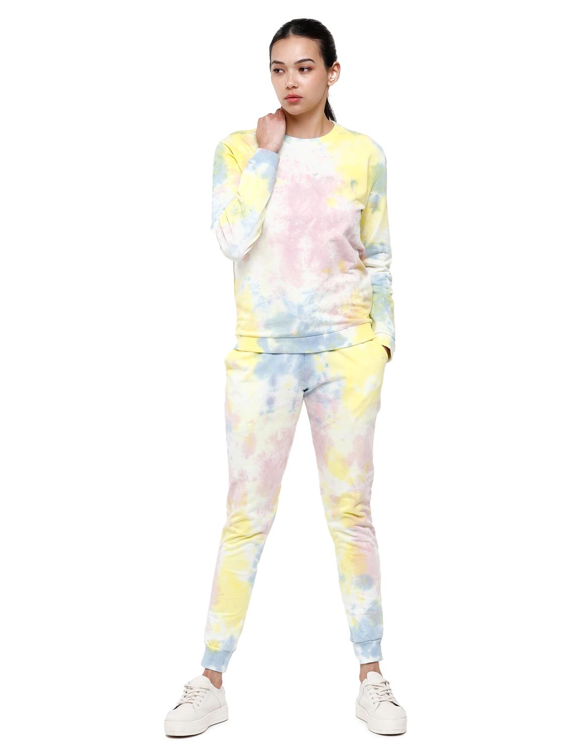 crew neck tie & dye sweatshirt - 18202900 - Zoom Image - 4