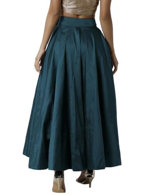 high rise flared skirt - 18203258 - Standard Image - 3