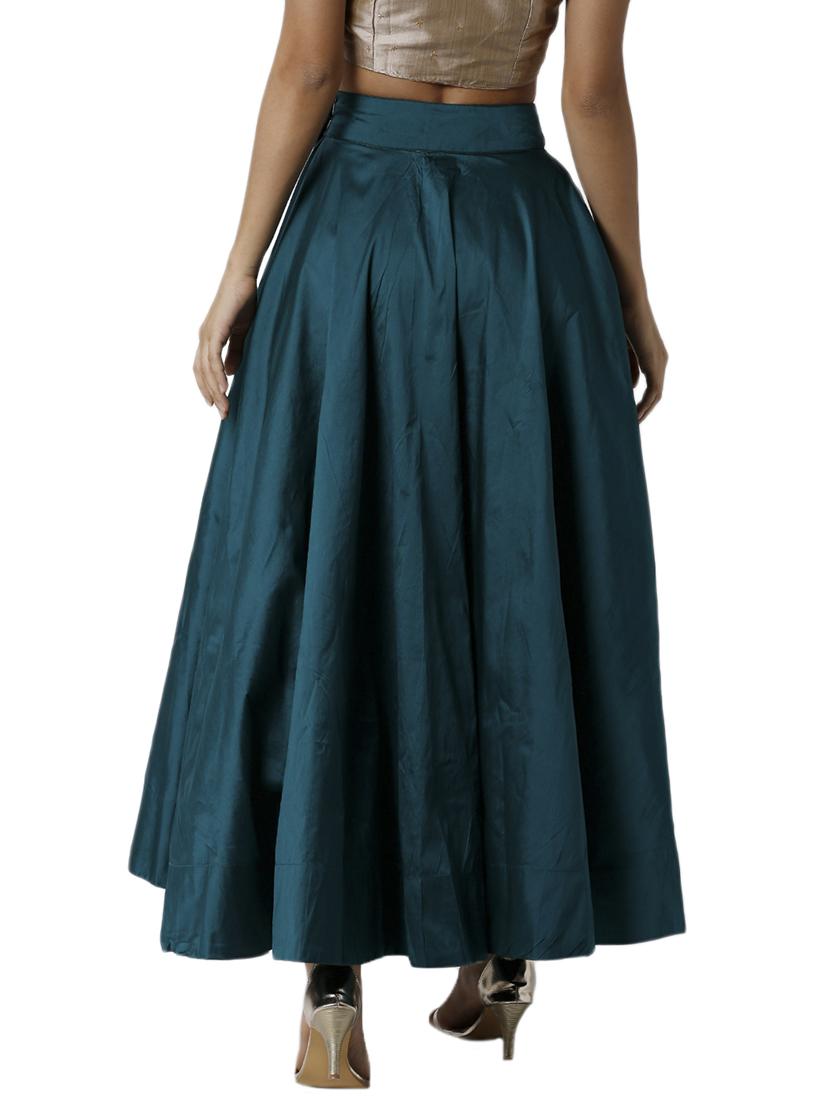 high rise flared skirt - 18203258 - Zoom Image - 3