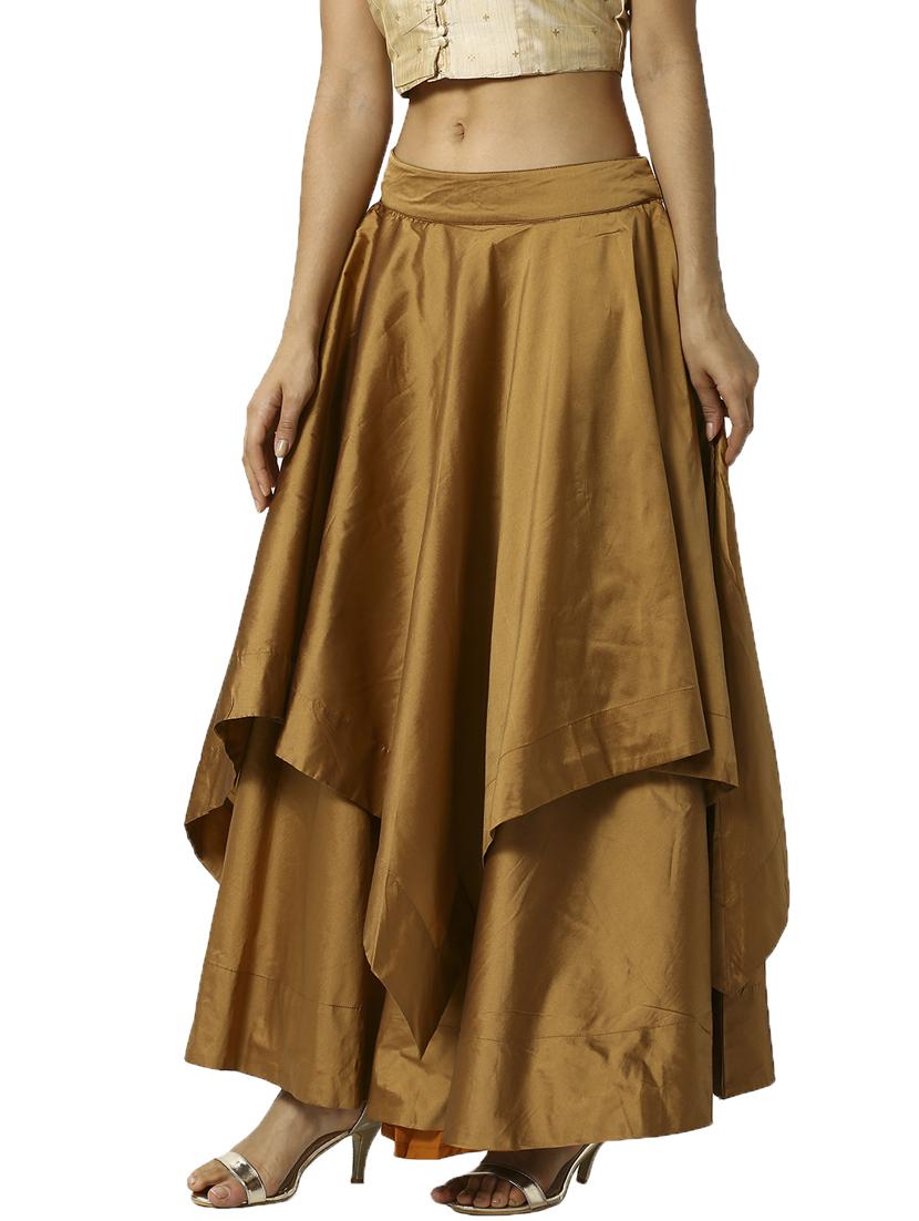 high rise flared skirt - 18203262 - Zoom Image - 2