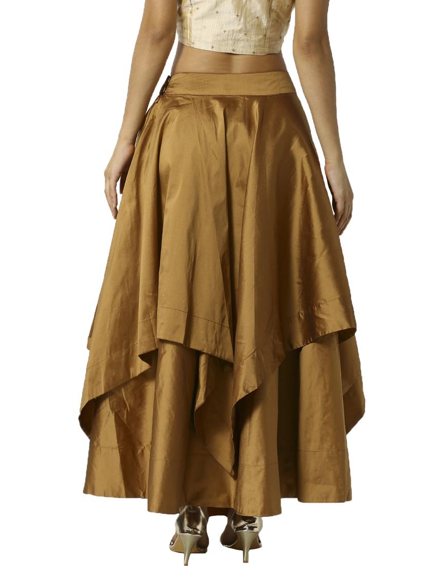 high rise flared skirt - 18203262 - Zoom Image - 3