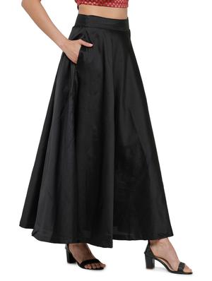 high rise flared skirt - 18203264 - Standard Image - 2
