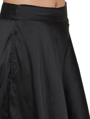 high rise flared skirt - 18203264 - Standard Image - 5