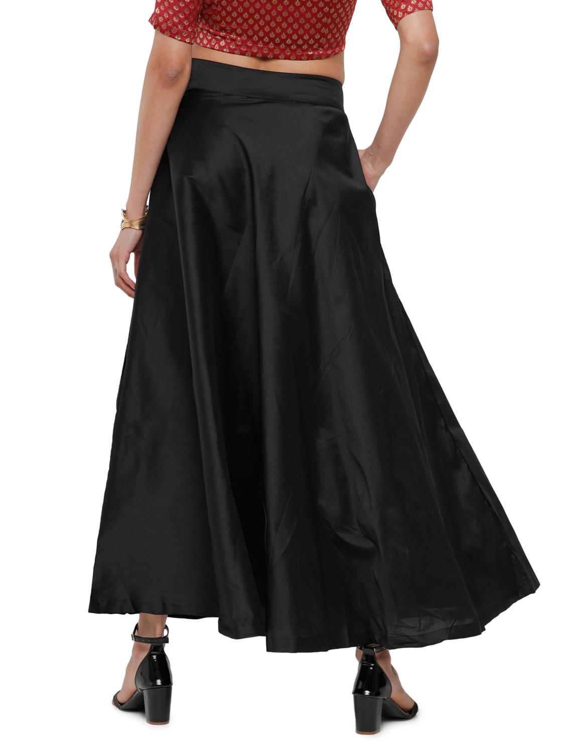 high rise flared skirt - 18203264 - Zoom Image - 3