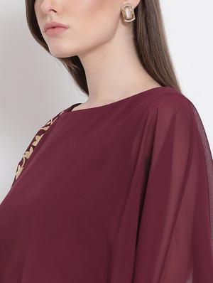 embellished top with palazzo - 18204606 - Standard Image - 6