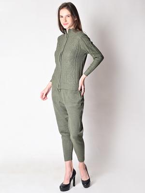 green knit wear track suit set - 18205682 - Standard Image - 2