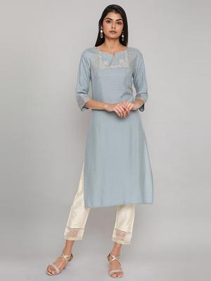beige solid others trouser - 18206278 - Standard Image - 4