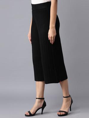 black solid others trouser - 18206308 - Standard Image - 2