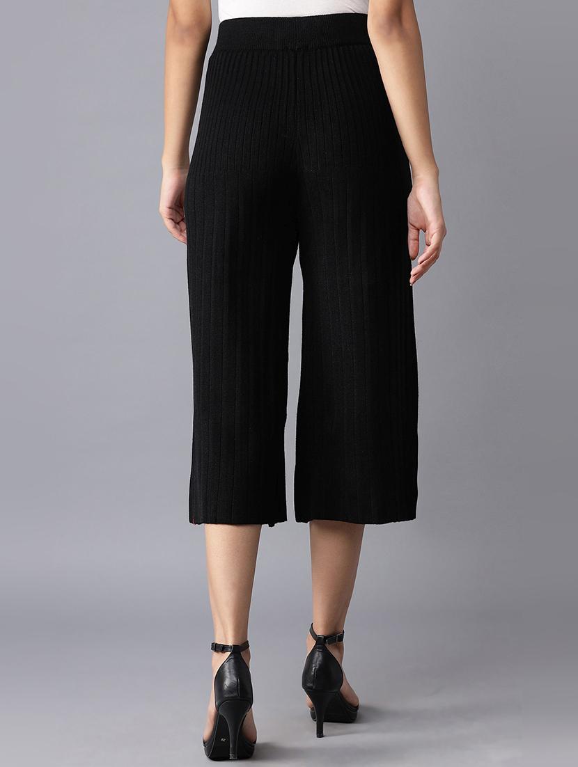 black solid others trouser - 18206308 - Zoom Image - 3