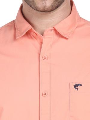 men coral collared casual shirt in 100% combed cotton - 18207063 - Standard Image - 6