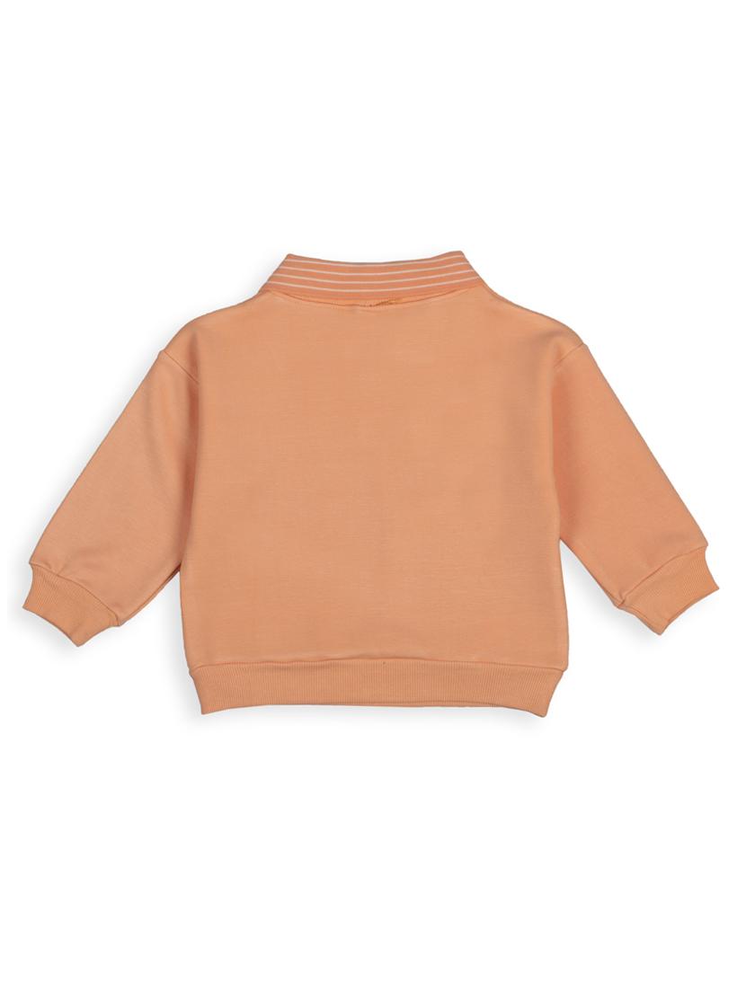 orange solid sweatshirt - 18208165 - Zoom Image - 2