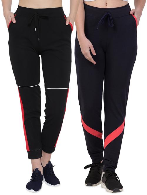 set of 2 drawstring track pant - 18208796 - Standard Image - 1