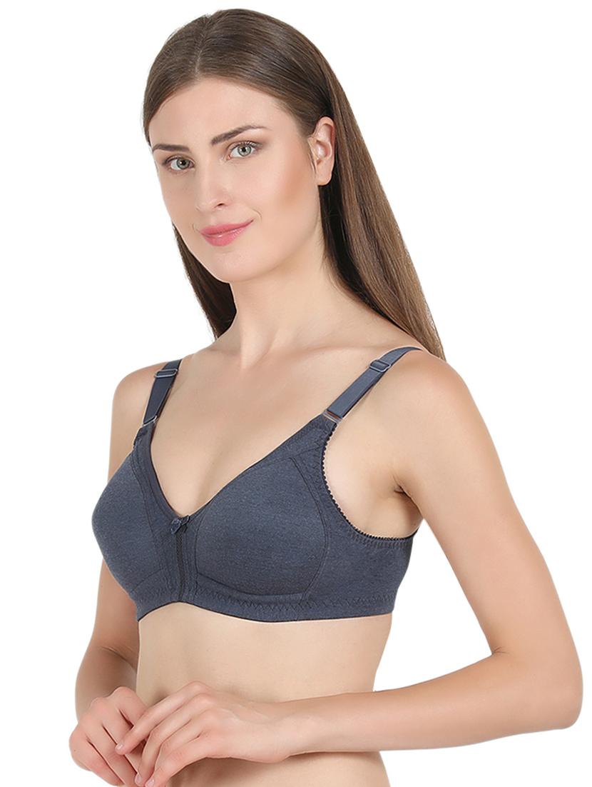 blue solid t-shirt bra - 18208988 - Zoom Image - 2