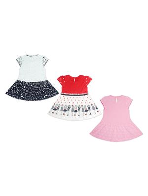 pack of 3 printed frock - 18209079 - Standard Image - 2