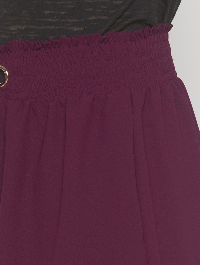 purple solid bottom wear - 18209166 - Zoom Image - 5