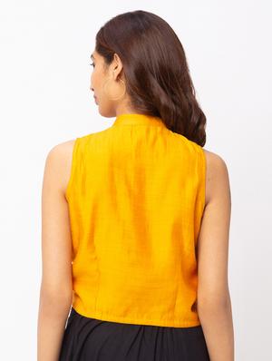 yellow solid straight top - 18209200 - Standard Image - 3