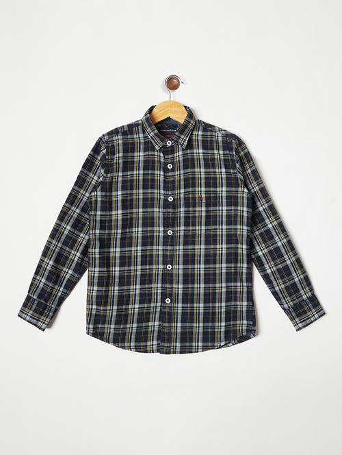 black checkered shirt - 18211413 - Standard Image - 1