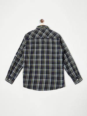 black checkered shirt - 18211413 - Standard Image - 2