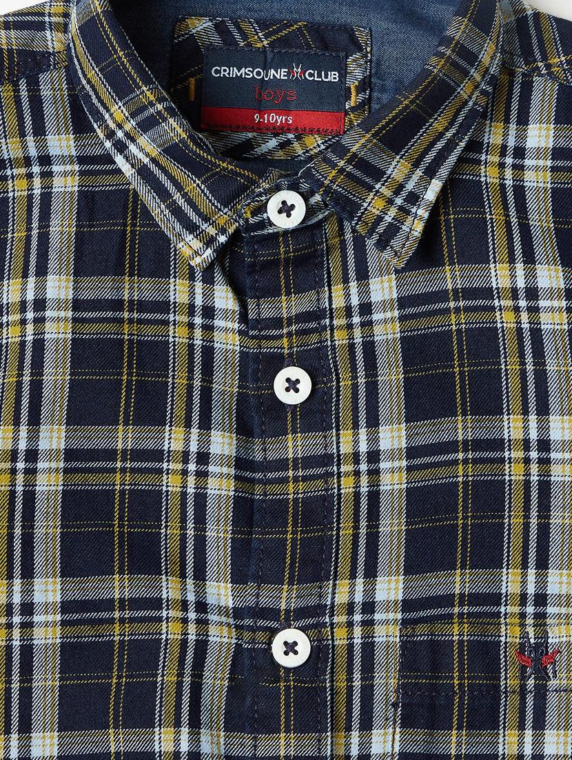 black checkered shirt - 18211413 - Zoom Image - 3