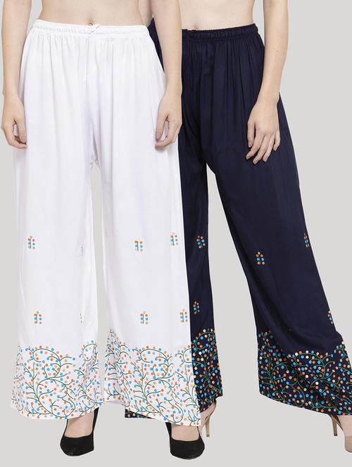 set of 2 printed palazzo - 18212414 - Standard Image - 1