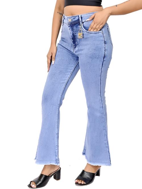 light blue solid plus jean - 18212449 - Standard Image - 1