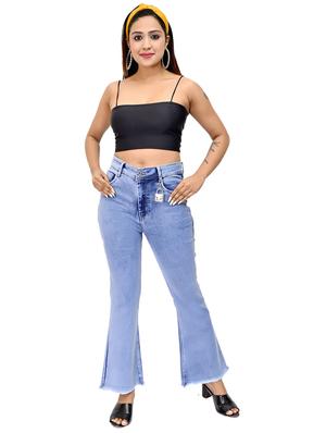light blue solid plus jean - 18212449 - Standard Image - 4