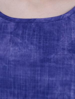 bell sleeved tie and die peplum top - 18213493 - Standard Image - 6