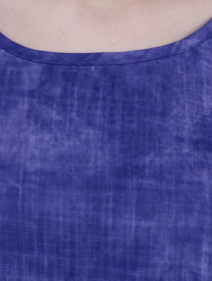 bell sleeved tie and die peplum top - 18213493 - Zoom Image - 6