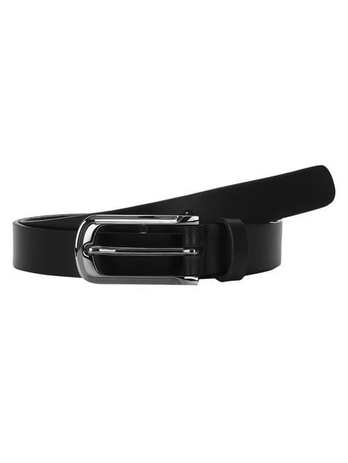 black leather belt - 18213897 - Standard Image - 1