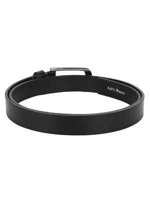 black leather belt - 18213897 - Standard Image - 3