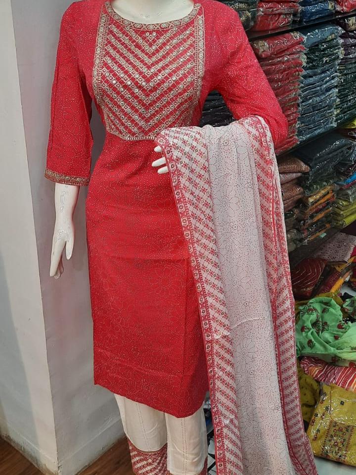salwar suit with duptta - 18216238 - Zoom Image - 1