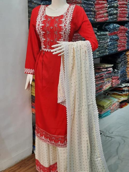 salwar suit with duptta - 18216240 - Standard Image - 1