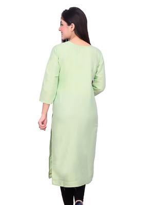 rayon kurti - 18216521 - Standard Image - 3