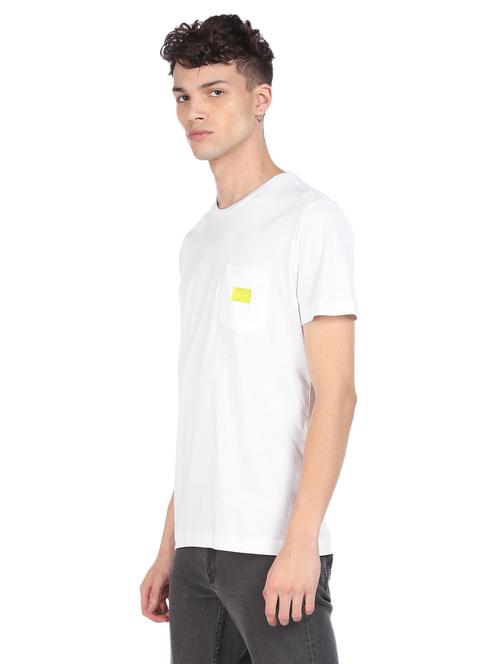 white solid t-shirt - 18216674 -  Standard Image - 0