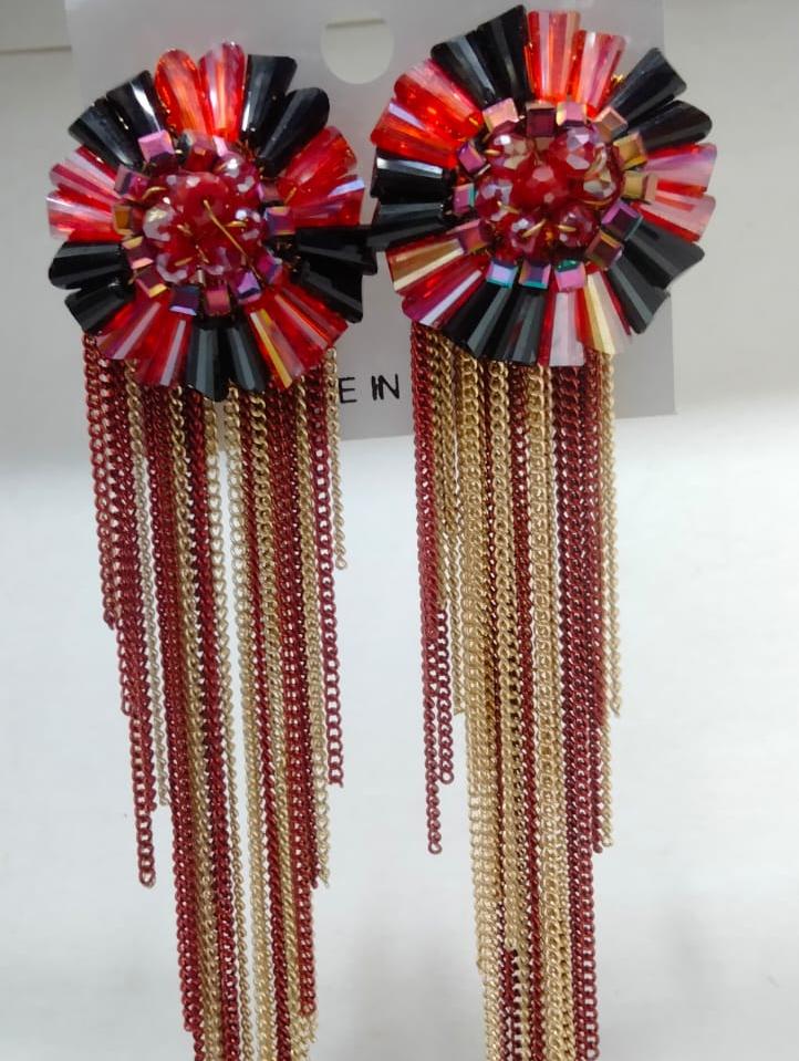 party wear earrings - 18217136 - Zoom Image - 2