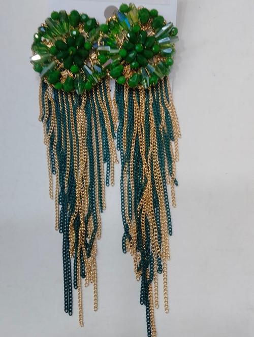 party wear earrings - 18217143 - Standard Image - 1