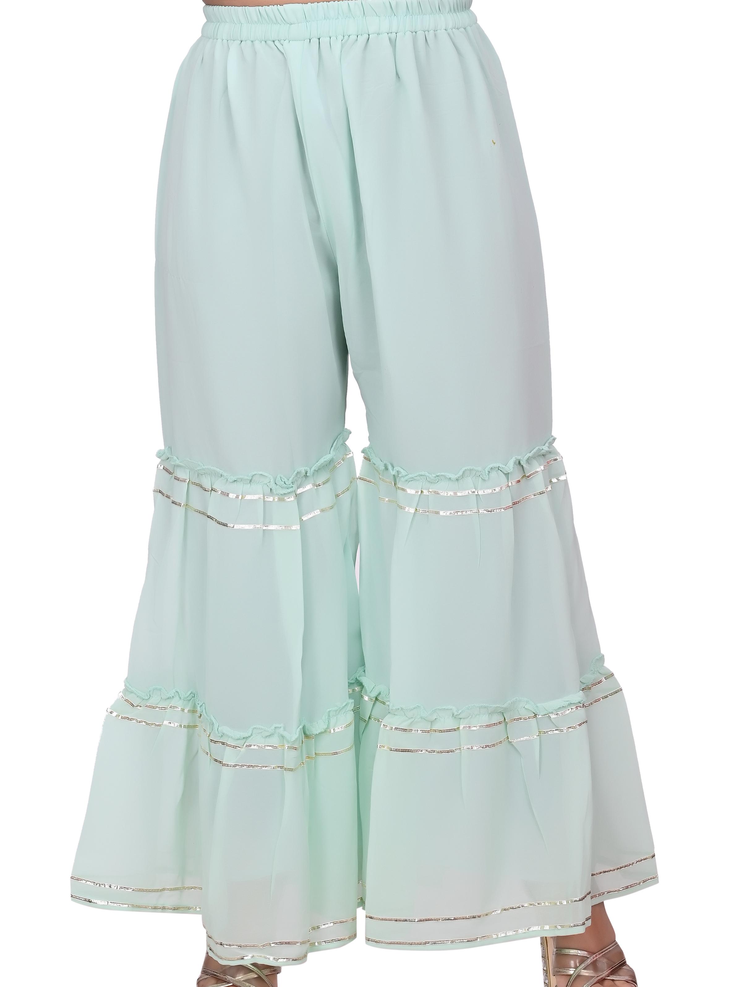 georgette kurti set - 18217169 - Zoom Image - 5