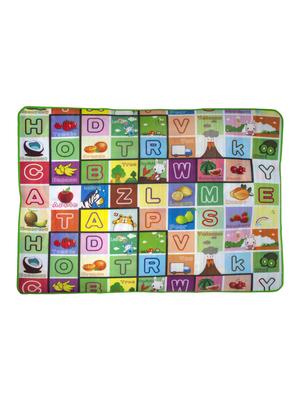 multi colored ideal for outdoor picnic & camping. water proof and easy to clean. flexible soft. hygienic safesoft, slip resistant mat. prevent baby from hard floor surfaces, foam sheet mat.soft surface babies children play on birth school gift set - 18217179 - Standard Image - 4