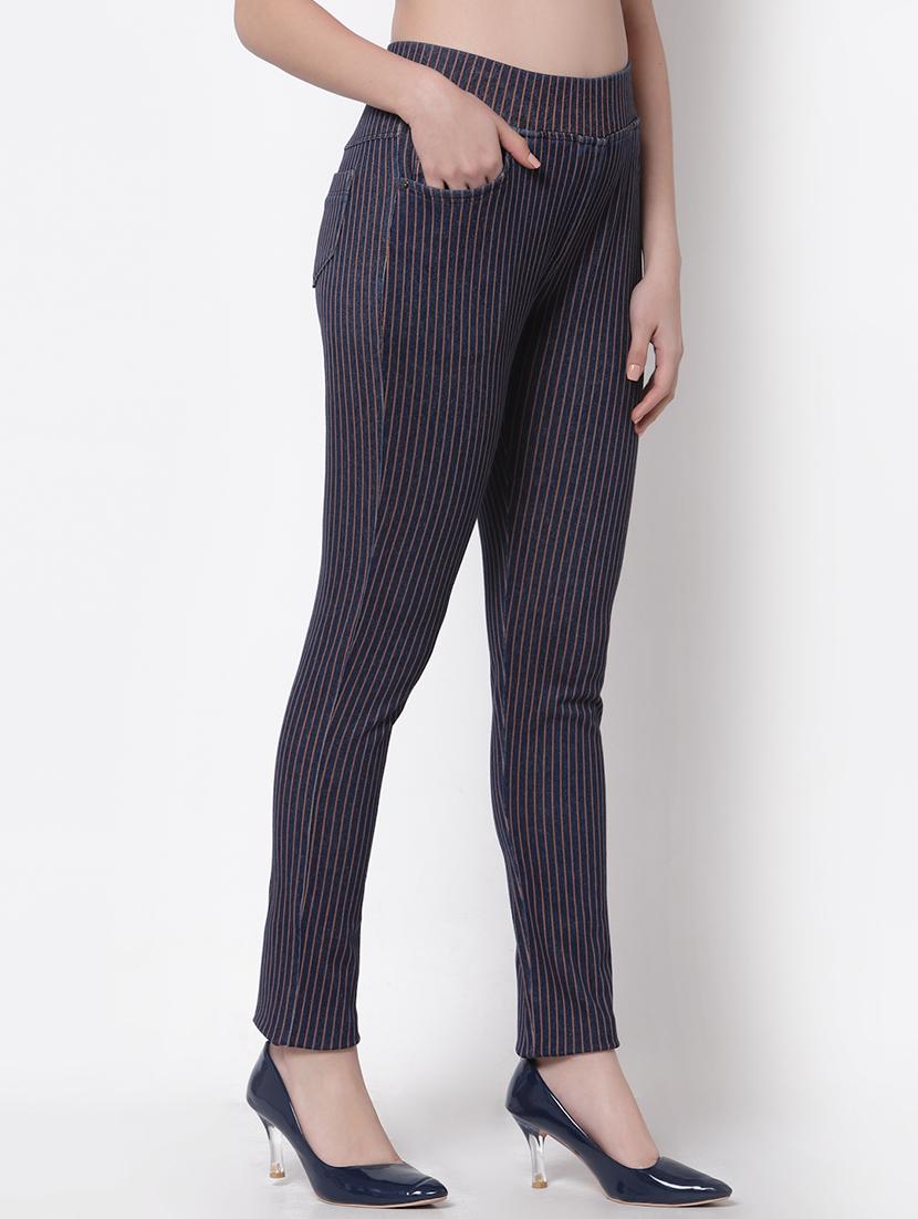 mid rise striped jegging - 18217490 - Zoom Image - 2