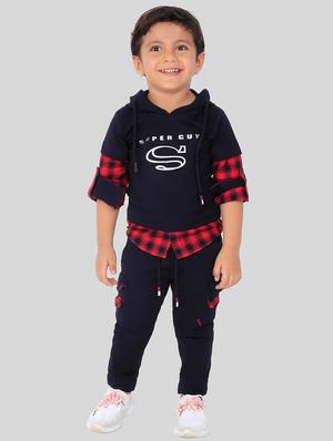 black colored printed full length set - 18217646 - Standard Image - 6
