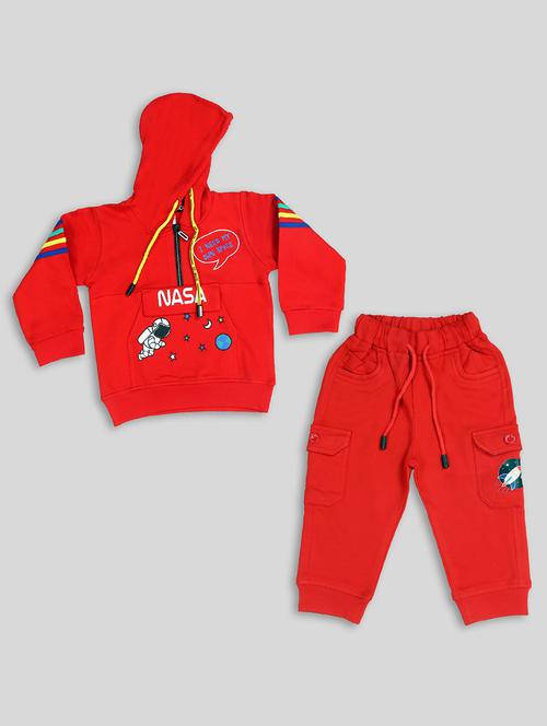 red printed full length set - 18217659 - Standard Image - 1