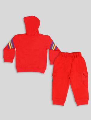 red printed full length set - 18217659 - Standard Image - 2
