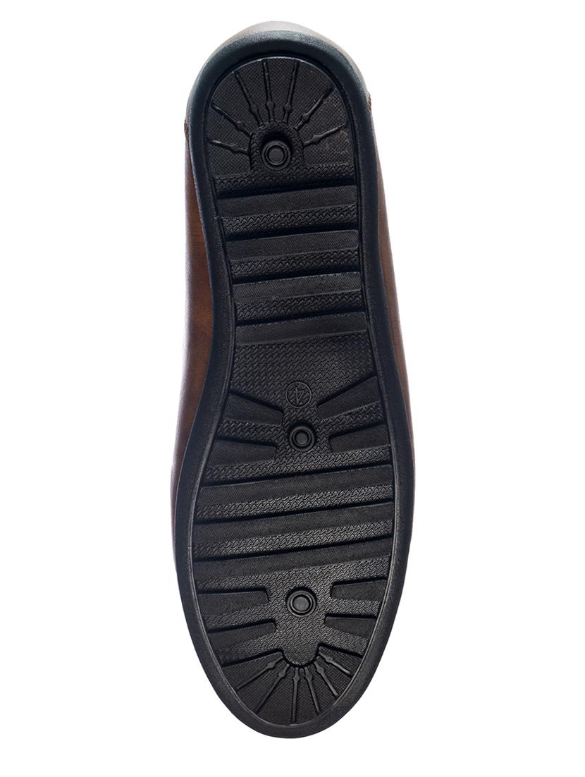boys brown slip on solid loafer - 18218082 - Zoom Image - 5