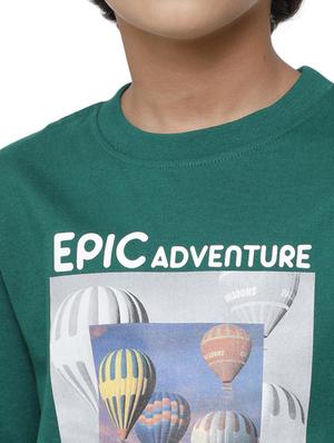 round neck graphic t-shirt - 18218588 - Standard Image - 5
