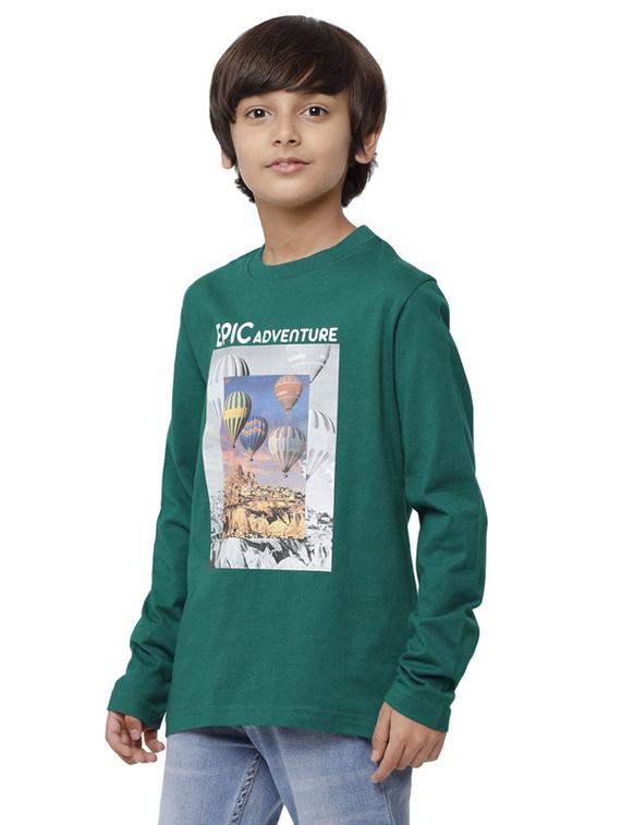 round neck graphic t-shirt - 18218588 - Zoom Image - 2